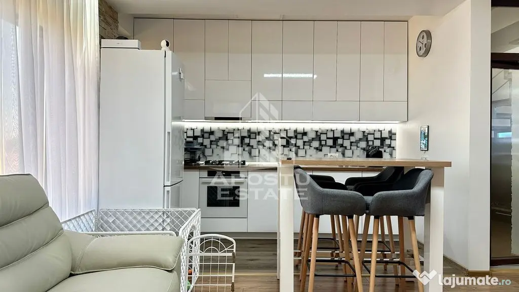 Apartament smart home, pe 2 niveluri, 86 mp utili, Zona Mehala - Timisoara (Timis)
