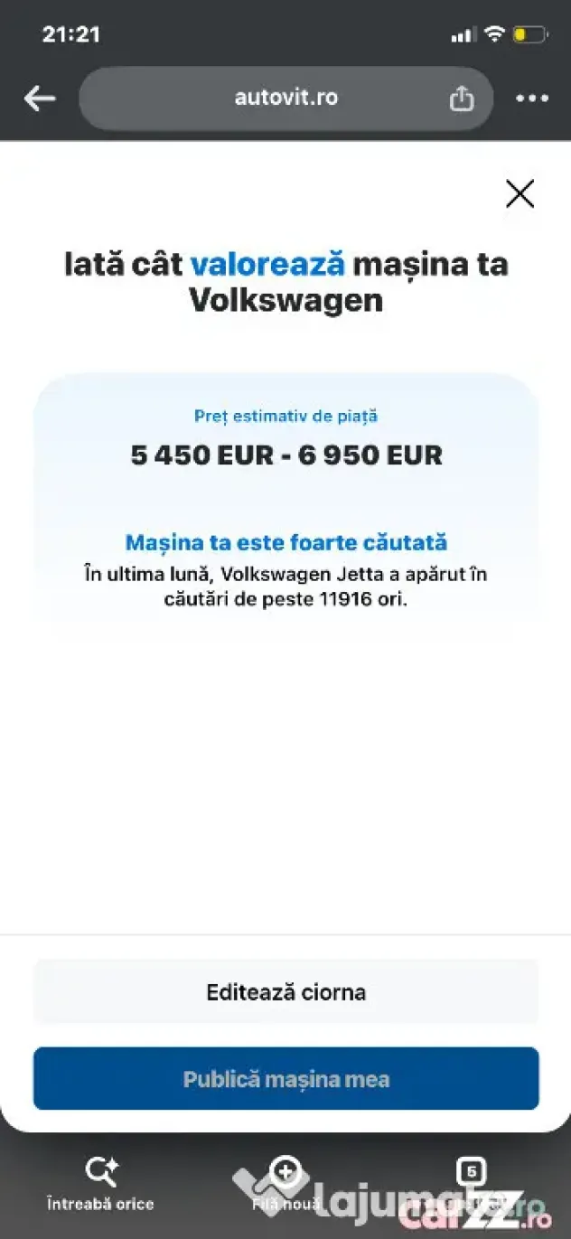 Volkswagen Jetta 2011 | 1.6 TDI DSG | 204.400 km Reali | Cutie automată REPARATĂ - Pantelimon (Bucuresti-Ilfov)