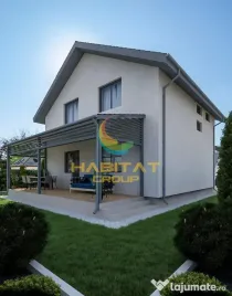 Casă individuală P+1 spațioasă (5 camere, 3 băi) -încălzire în pardoseală