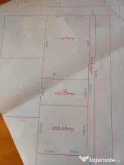 Teren 3 parcele la intrare in Jelna