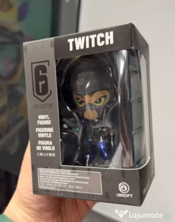 Figurina din Vinil Tom Clancy's Rainbow Six Siege Twitch Chibi Multicolora