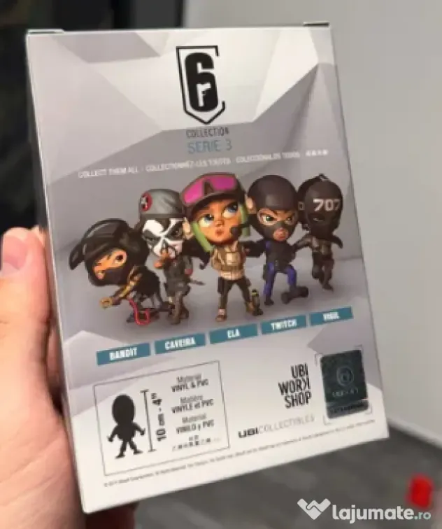 Figurina din Vinil Tom Clancy's Rainbow Six Siege Twitch Chibi Multicolora