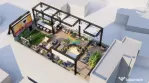 Penthouse + Rooftop 469mp -253mp Apartament + 211mp Rooftop Privat - Lift privat