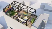 Penthouse + Rooftop 469mp -253mp Apartament + 211mp Rooftop Privat - Lift privat 