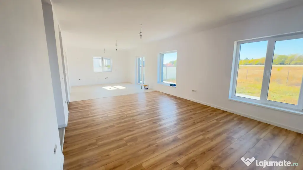 Casa individuala cu 4 camere, teren 614mp, in Giarmata. - Giarmata Vii (Timis)