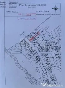 Teren intravilan 2.500 mp cu potențial rezidențial – Cli