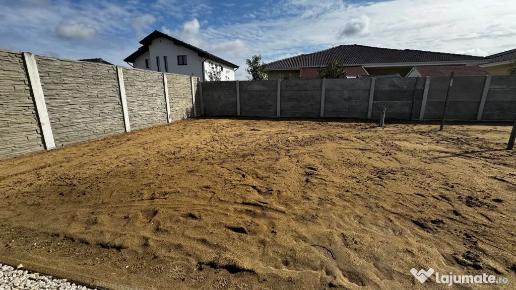 Duplex pe Parter | 2 bai | Teren generos | Toate utilitatile - Mosnita Veche (Timis)