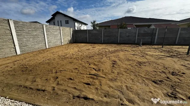 Duplex pe Parter | 2 bai | Teren generos | Toate utilitatile - Mosnita Veche (Timis)