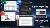 Servicii Data Entry, Excel, Word, PowerPoint și PDF - online 