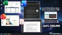 Servicii Data Entry, Excel, Word, PowerPoint și PDF - online