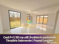 Vânzare Casa | Duplex 4 camere P+1 | 180mp - Popești Leordeni