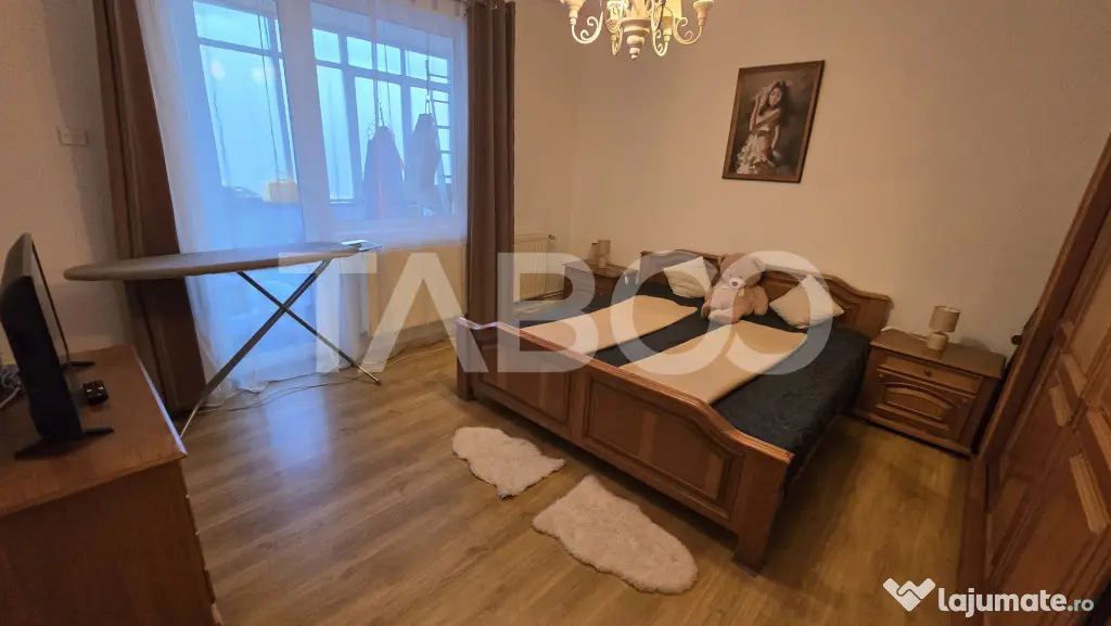 Apartament 3 camere decomandate de inchiriat balcon curte La - Sibiu (Sibiu)