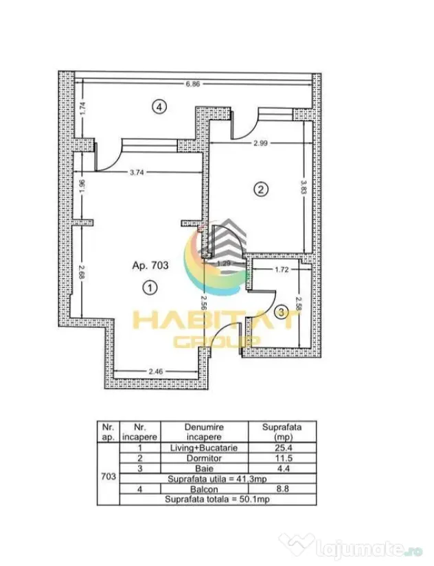Vanzare 2 Camere Biruintei 81 aproape M Berceni - Popesti Leordeni (Bucuresti-Ilfov)