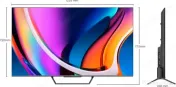 Televizor METZ 55 inch 4K UHD QLED Dolby Vision + Atmos 