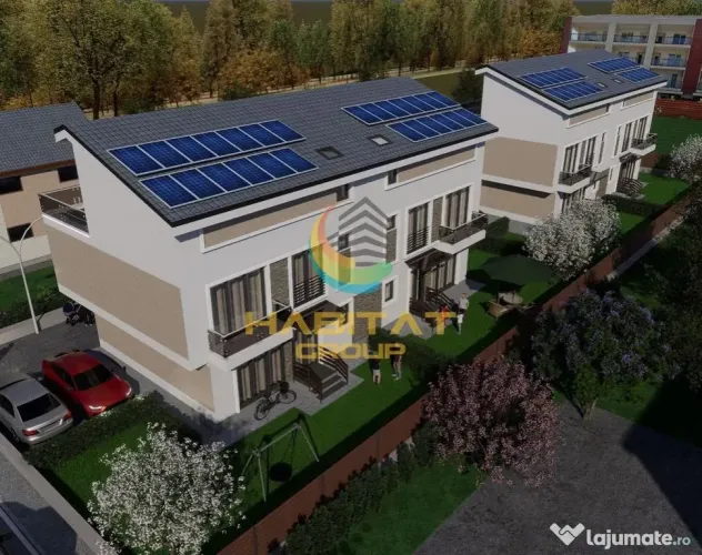 Vila individuala 5 camere+ curte si terasa- disponibila imediat - Popesti Leordeni (Bucuresti-Ilfov)