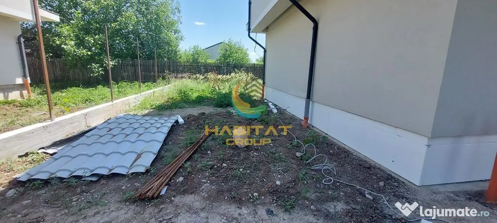 Vila individuala 5 camere+ curte si terasa- disponibila imediat - Popesti Leordeni (Bucuresti-Ilfov)