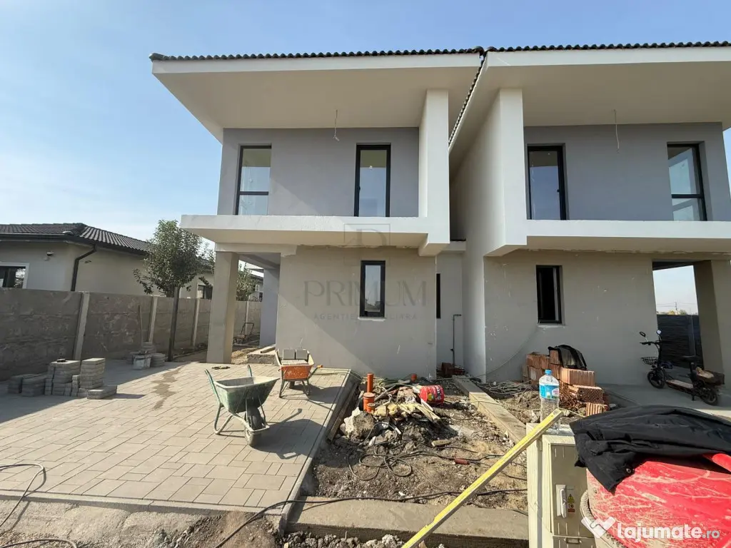 Duplex Modern Delimitat prin Camer#259; Tehnic#259; - Mosnita Noua (Timis)
