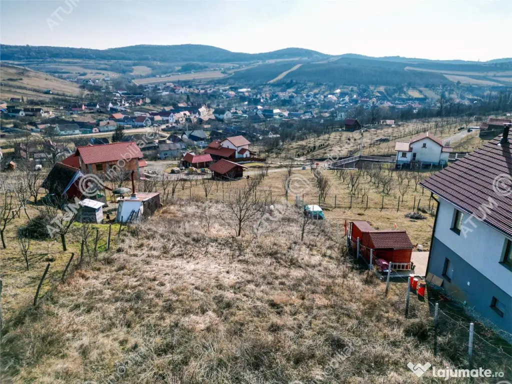 Teren intravilan de 662 mp cu PUZ aprobat in Sura Mare-Hamba - Sura Mare (Sibiu)