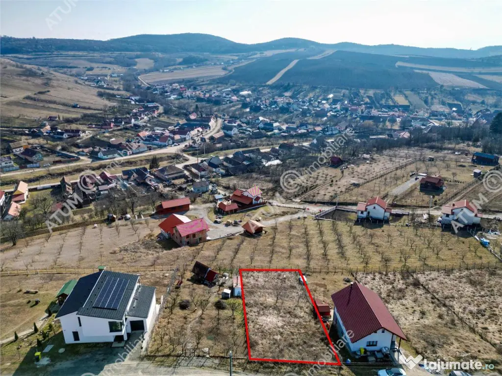 Teren intravilan de 662 mp cu PUZ aprobat in Sura Mare-Hamba - Sura Mare (Sibiu)
