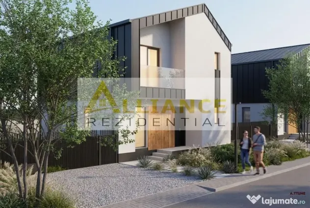 Casa individuala P+1E||5 camere 3 bai || teren 360mp || - Berceni (Bucuresti-Ilfov)