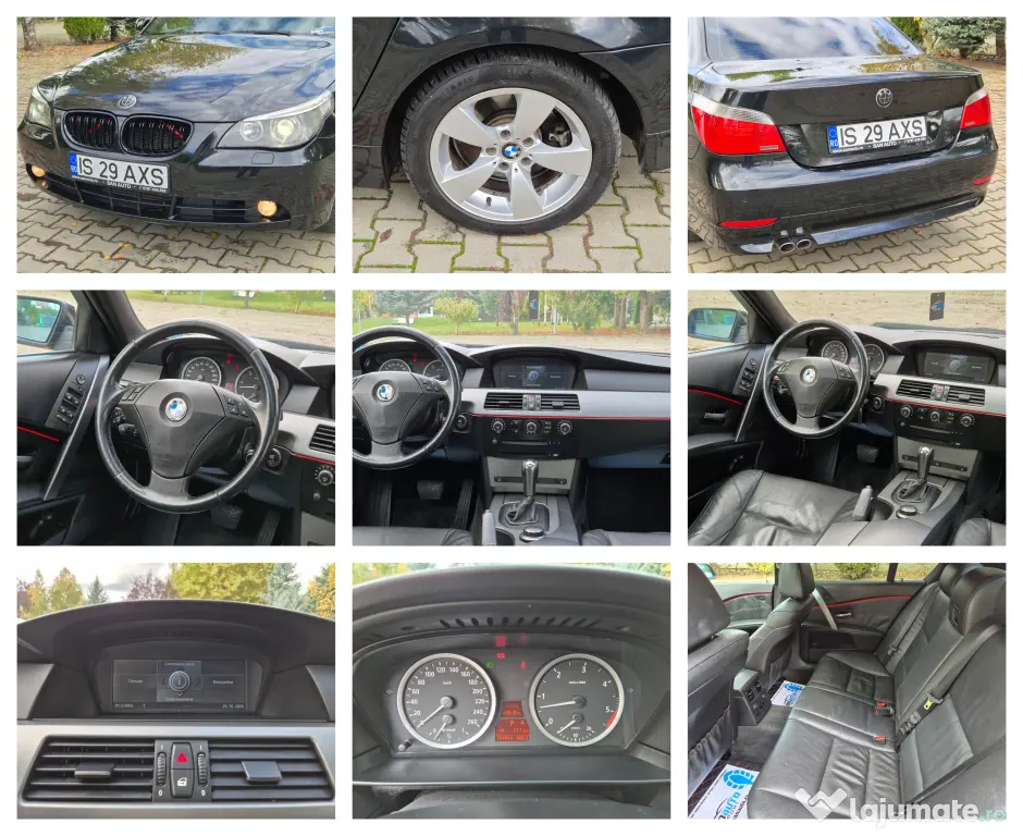 BMW seria 5 E60 2007 2.5d 177 CP automata / RATE fara avans
