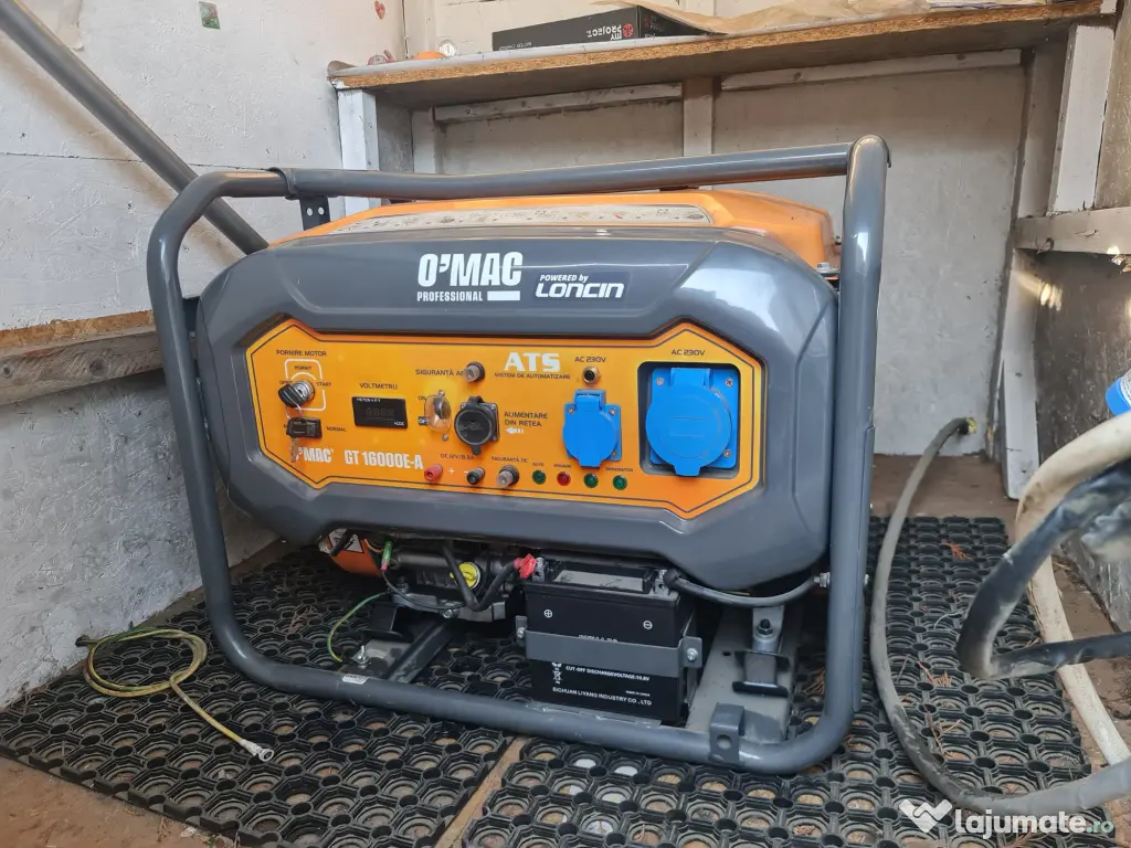 Generator Nou O'Mac Profesional 10 kW cu ATS (Automatizare)