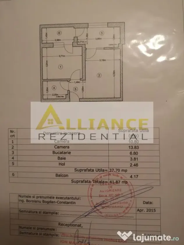 Apartament 2 camere – Popești-Leordeni, Strada Oituz. - Popesti Leordeni (Bucuresti-Ilfov)