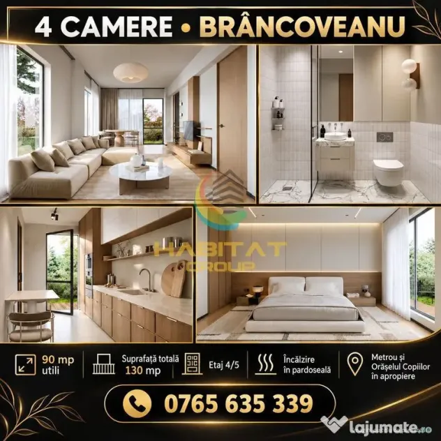 Apartament 4 camere Brancoveanu - Bucuresti (Bucuresti-Ilfov)