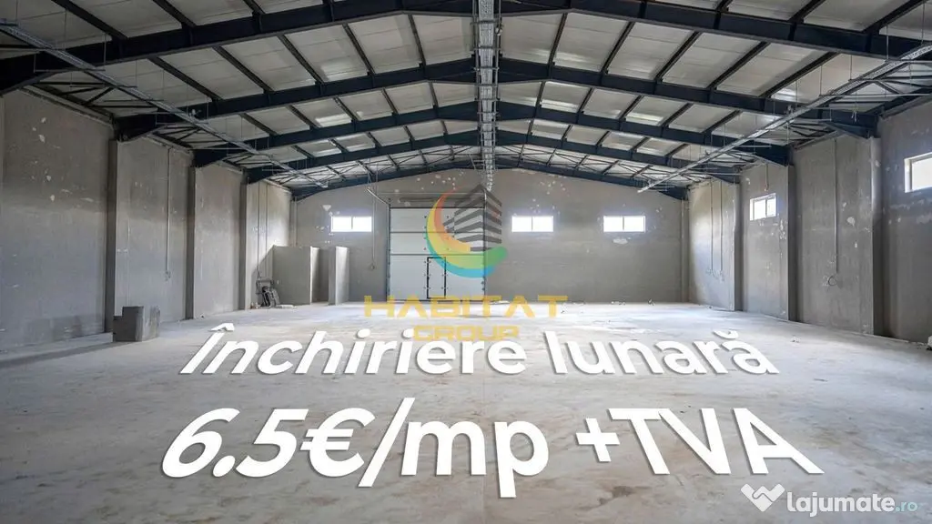 Hale 550 mp în Frumușani | Vânzare sau închiriere | 2 unități - Frumusani (Calarasi)