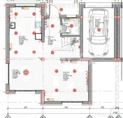 Casa individuala semifinisata alipita prin garaj de vanzare 