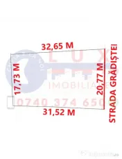 ID 7950 EXCLUSIVITATE - TEREN ULTRACENTRAL IN SARICHIOI 
