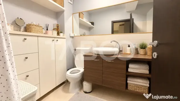 Apartament cu 3 camere de vanzare la cheie mobilat si utilat - Floresti (Cluj)