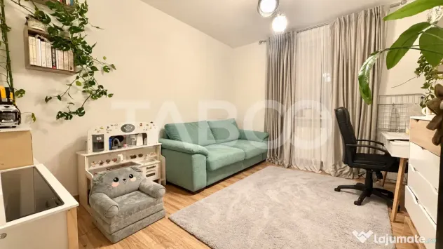 Apartament cu 3 camere de vanzare la cheie mobilat si utilat - Floresti (Cluj)