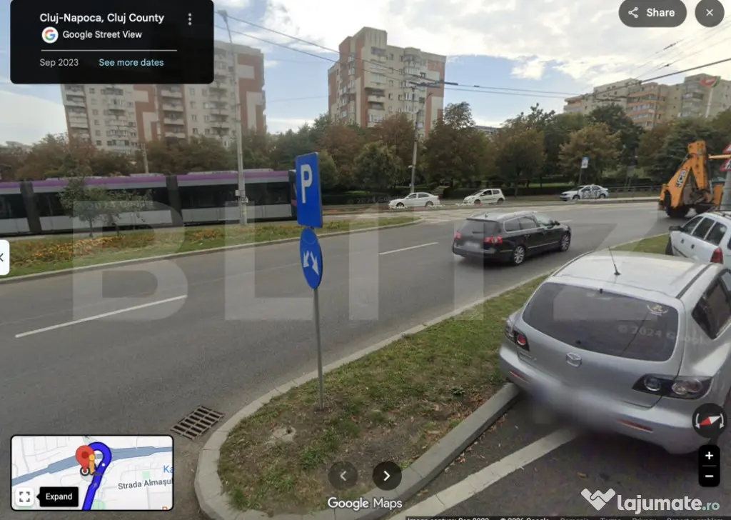 Garsoniera complet decomandat, mobilat modern, zona Podul C - Cluj-Napoca (Cluj)