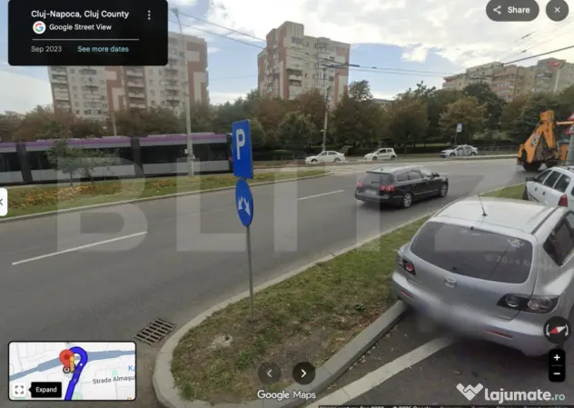 Garsoniera complet decomandat, mobilat modern, zona Podul C - Cluj-Napoca (Cluj)