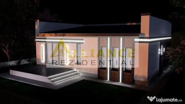 Casa individuala parter - 4 camere 2 bai - teren 309mp - Berceni (Bucuresti-Ilfov)
