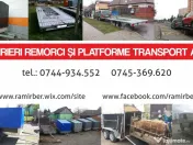 Inchiriez inchirieri remorca si platforme transport auto 