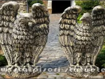 Statuetă vultur, acvilă, șoim, uliu, din beton, model S13.