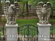 Statuetă vultur, acvilă, șoim, uliu, din beton, model S13. 