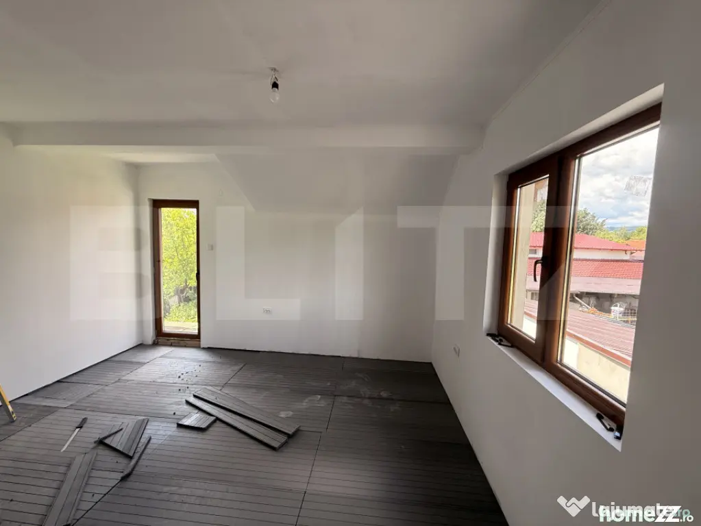Casa individuala 4 camere, 106 mp, teren 500 mp, sat Brebu
