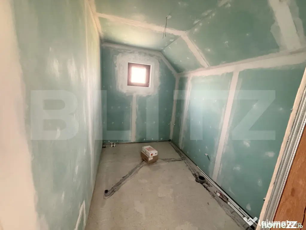 Casa individuala 4 camere, 106 mp, teren 500 mp, sat Brebu