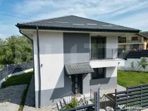 Casa , 4 camere, 100 mp utili, 390 mp teren, zona Bucium
