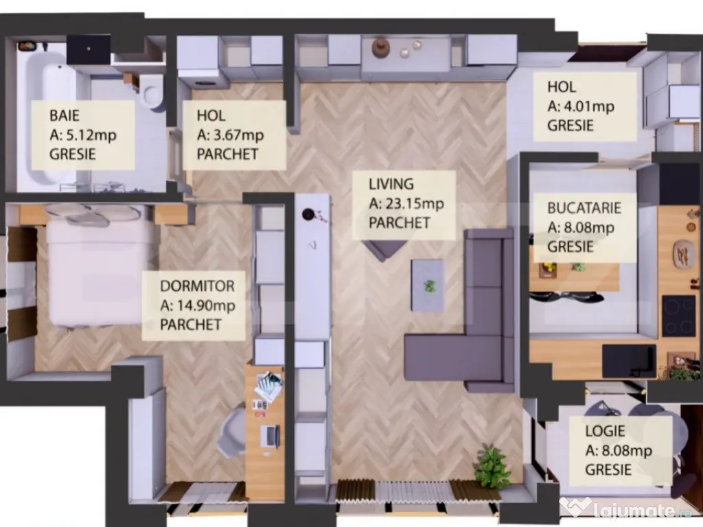 Apartamente 2 camere, bloc nou, Radauti