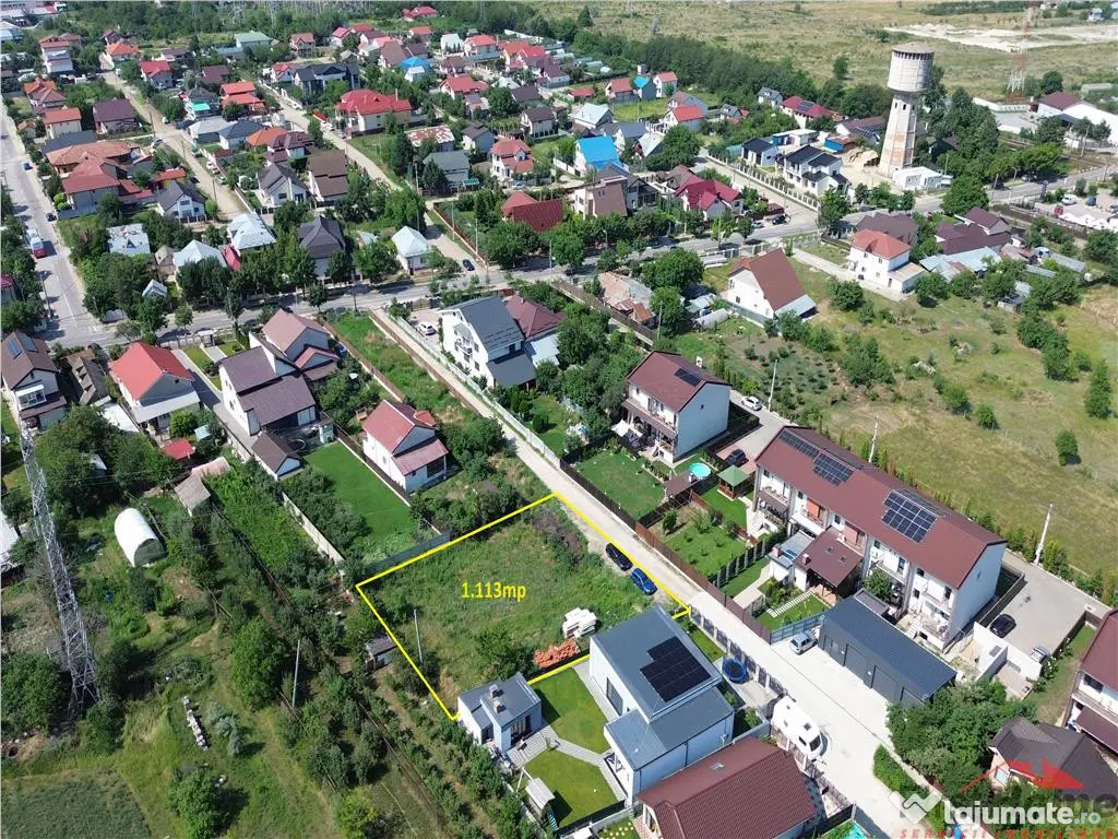 Teren intravilan in suprafata de 1.113 mp zona Strada Vrance