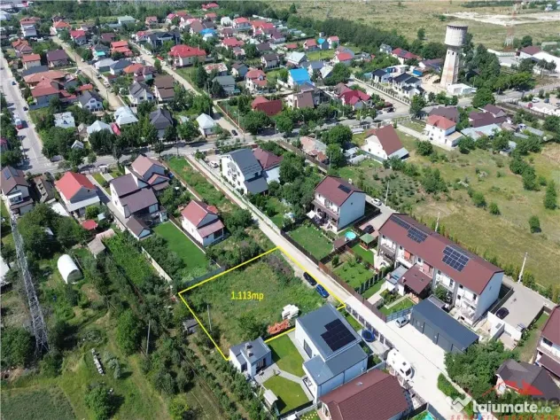 Teren intravilan in suprafata de 1.113 mp zona Strada Vrance