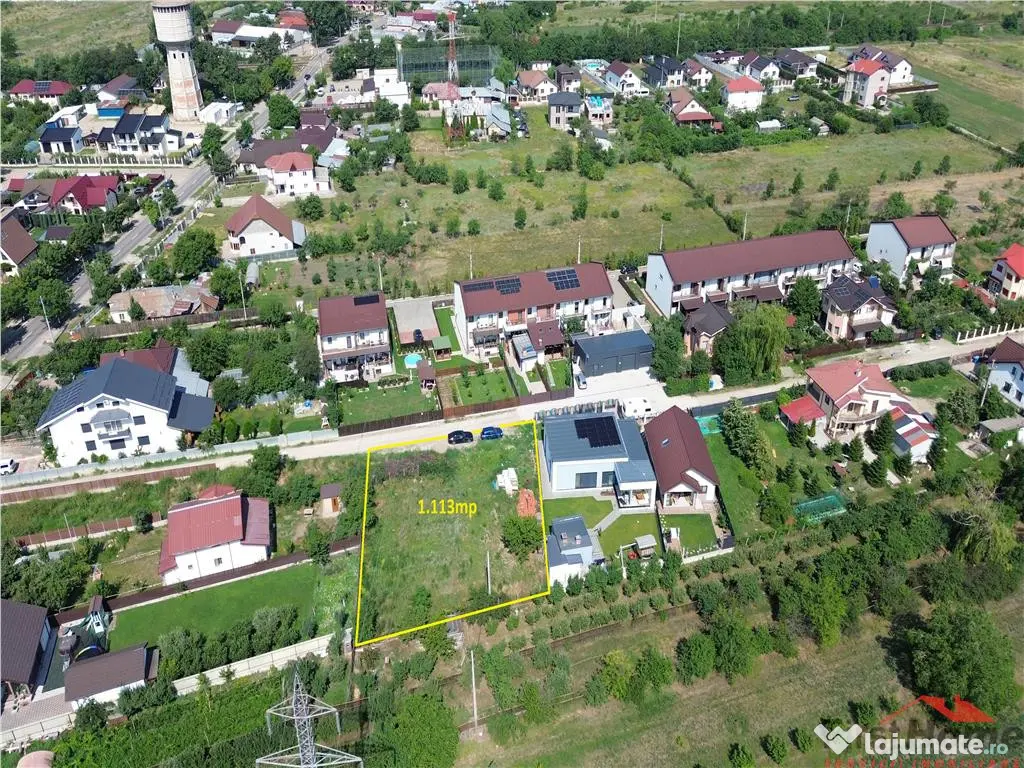 Teren intravilan in suprafata de 1.113 mp zona Strada Vrance