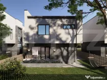 Ansamblu de case, duplexuri si case individuale, zona Scheia