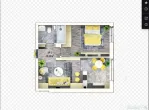 Apartament modern, semifinisat, cu 2 camere, 43,4mp, Apahida