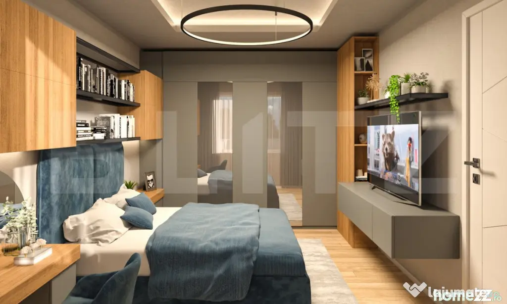 Apartament modern, semifinisat, cu 2 camere, 43,4mp, Apahida - Apahida (Cluj)