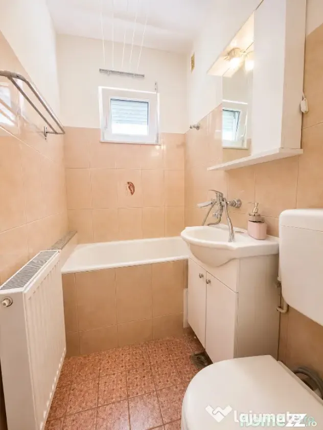 Apartament 2 camere, mobilat, utilat, parter inalt, zona Astra!